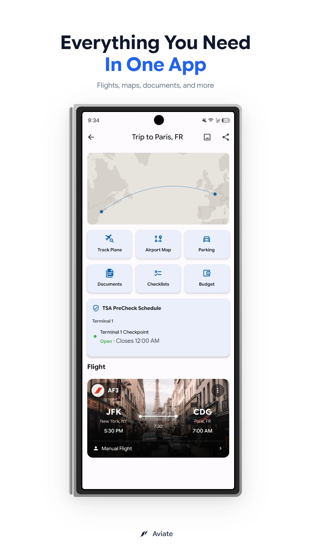 Aviate: Flight Companion screenshot